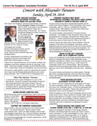 image of newsletter