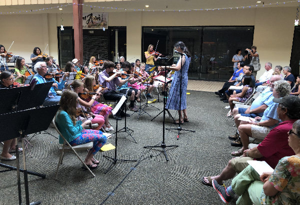 Photograph of Strings in the Summer, July 2021