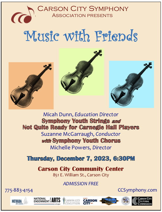 Image of concert flyer