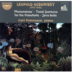 Photograph of Godowsky/Petersson album cover