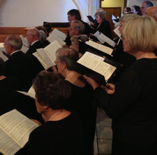 Photograph of some singers.