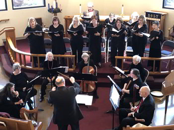 Photograph of Consort Canzona, Dec. 2018.