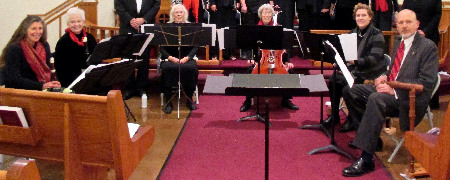 Photograph of Consort Canzona instrumentalists