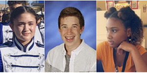 Photograph of 3 award receipients.