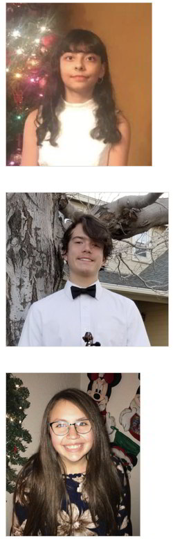 Photograph of the three 2019 winners