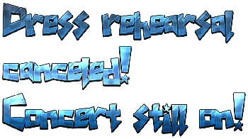 Message to orchestra