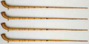 Photograph of alphorns