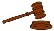Drawing of a gavel