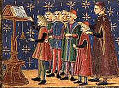 Photograph of Renaissance singers